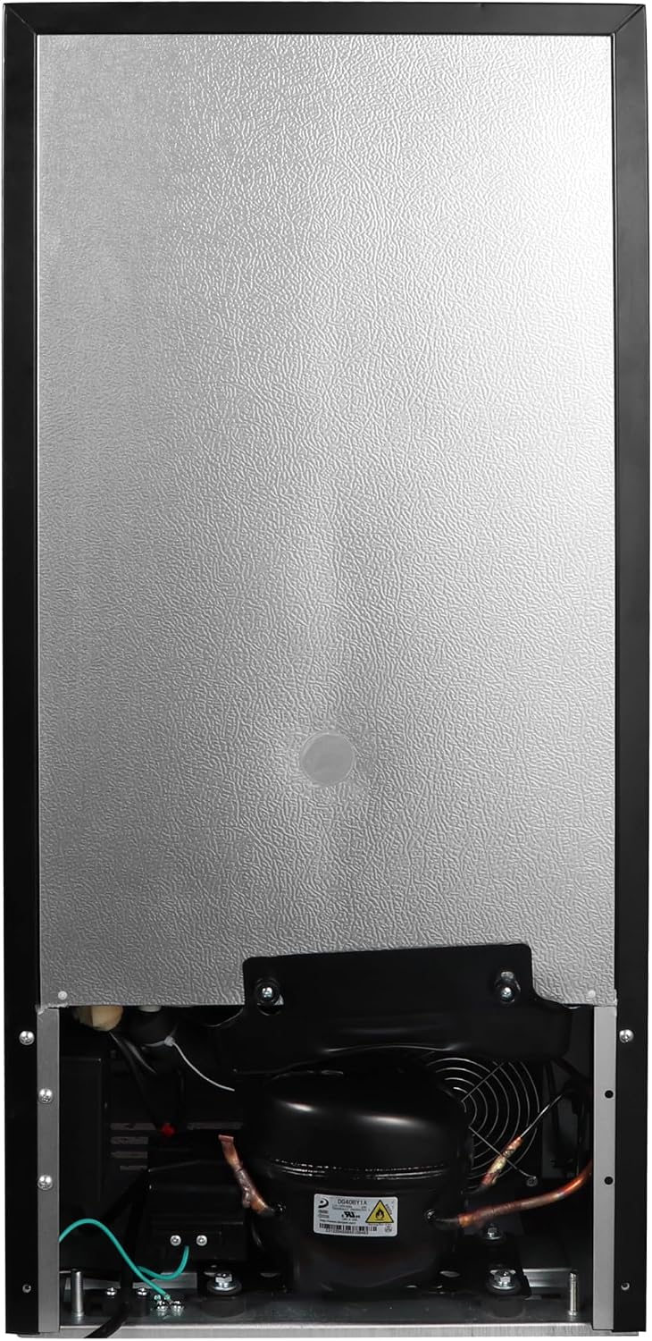 Frigidaire Gallery, 22.5' Wide Beverage Cooler, 30-Bottles Stainless Steel, with Lock, Tempered Glass Door, Frost Free, Glass Door, Stainless Steel, Built-in
