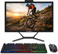 STGSivir All in One Desktop, 22-inch FHD Display, Intel Core i5 up to 3.6GHz, 16G RAM, 512G SSD, WiFi 5, Bluetooth, RGB Keyboard & Mouse, Webcam, Windows 11 Home