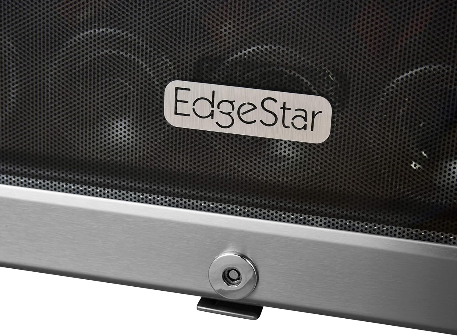 EdgeStar CWF440SZ 20 Inch Wide 44 Bottle Capacity Free Standing Wine Cooler with Reversible Door and LED Lighting