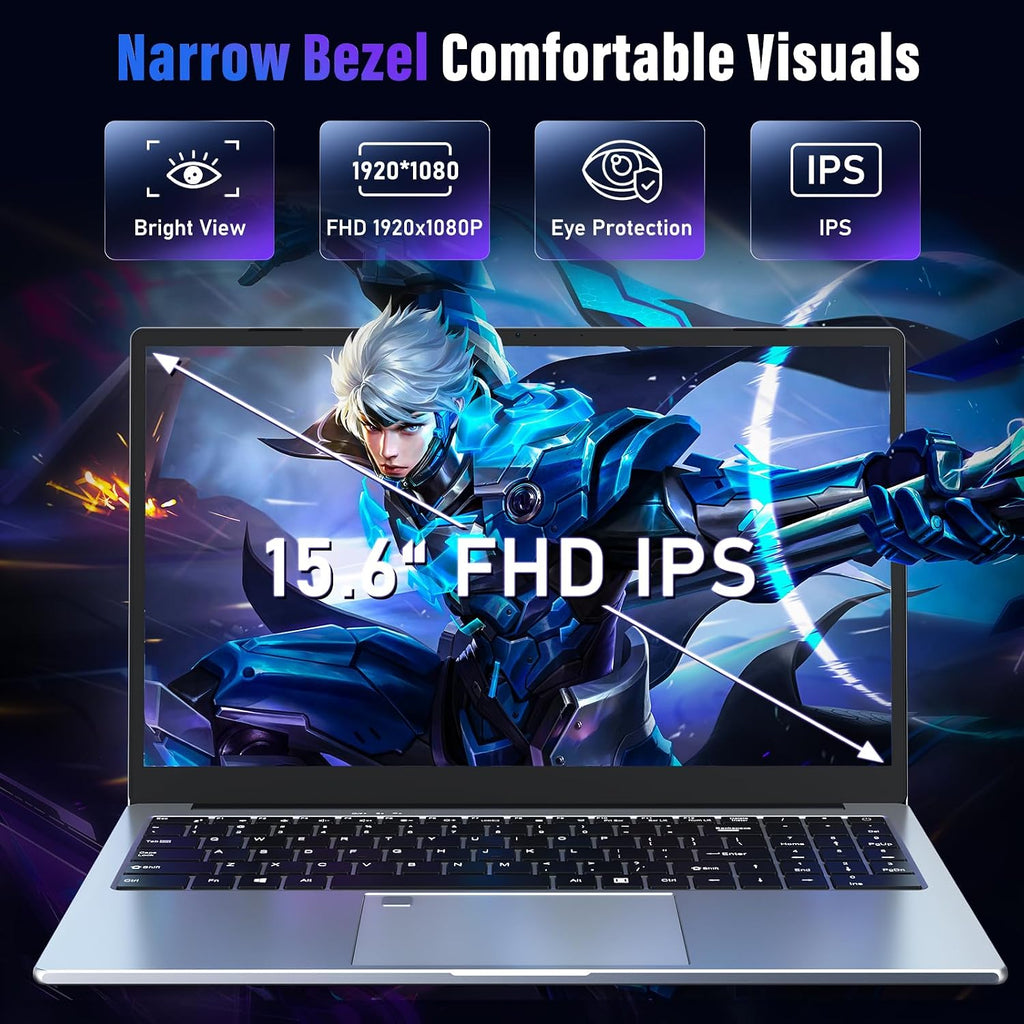 NAIKLULU Gaming Laptop Computer,15.6 Inch Laptop,i7-1195G7 4C/8T Processor(up to 5Ghz),MX450 Graphics,16GB RAM 1TB SSD,15.6'FHD 1920 * 1080 Display,WiFi 5,BT4.2,Backlit Keyboard