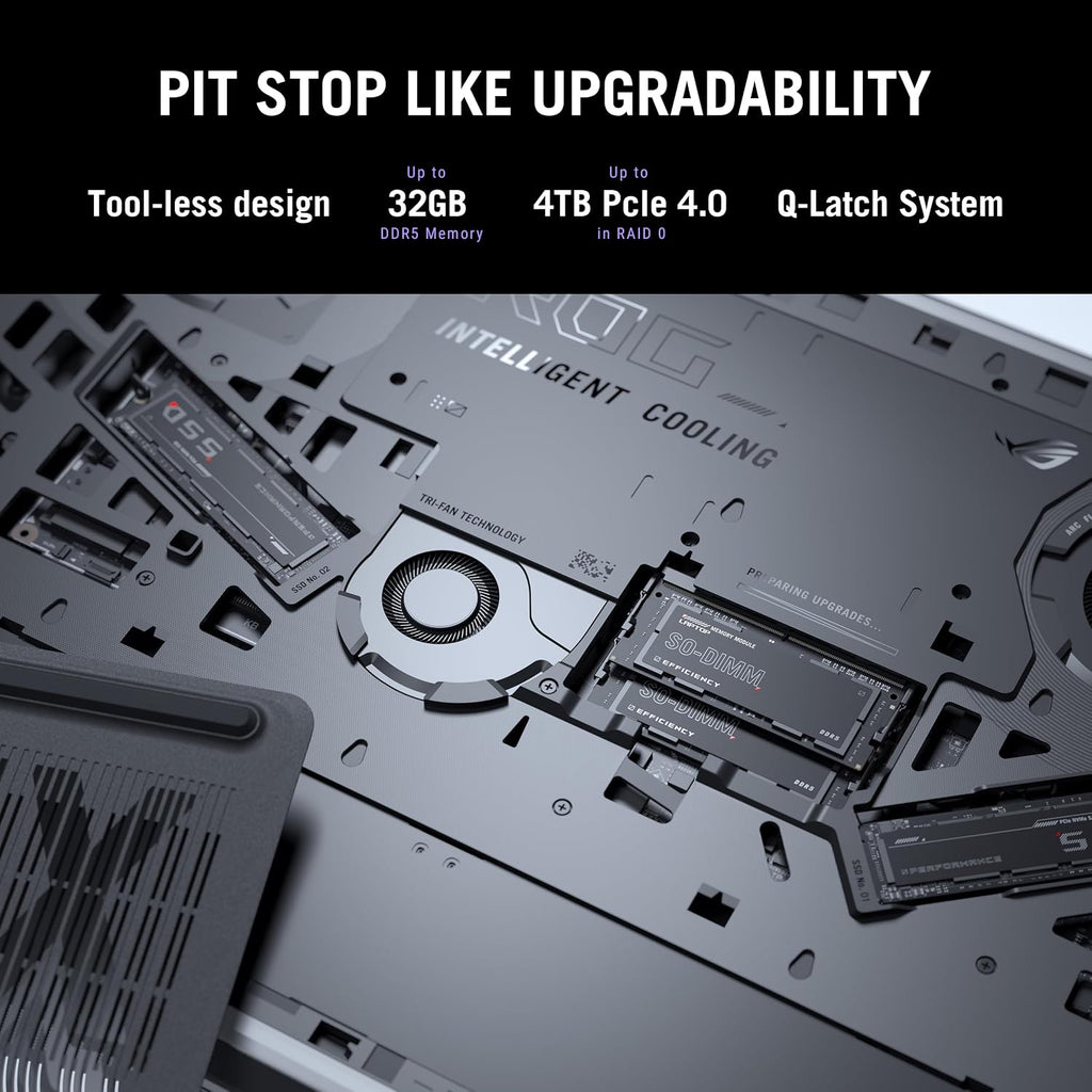 ASUS ROG Strix G16 (2025) Gaming Laptop, 16' ROG Nebula 16:10 2.5K 240Hz/3ms, NVIDIA® GeForce RTX™ 5070Ti, Intel® Core™ U9 HX, 32GB, 1TB, G615LR-DS96-CA