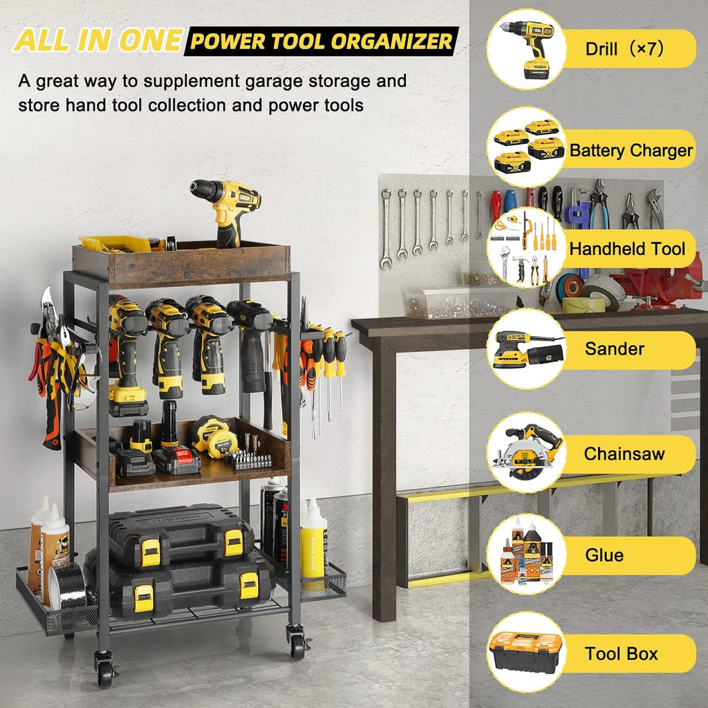 Olakee Vacuum Stand for Dyson and Tool Cart