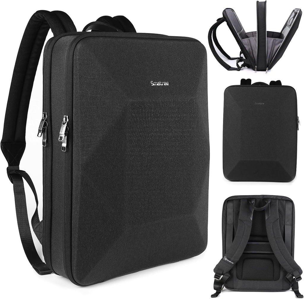 Smatree 17-18inch Hard Travel Men Gaming Laptop Bag for Alienware 18 Area-51/x17 R2, ASUS Vivobook 17/TUF Gaming A17/F17, MSI Stealth 18 AI/Titan 18/CreatorPro X18, Lenovo V17/HP Laptop 17 Backpack