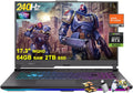 ASUS ROG Strix G17 G713 Gaming Laptop 17.3' WQHD IPS 240Hz AMD 12-Core Ryzen 9 7845HX (>i9-12900H) 64GB DDR5 2TB SSD GeForce RTX 4060 8GB Type-C RGB Backlit Fast Charging Win11 ICP Hub