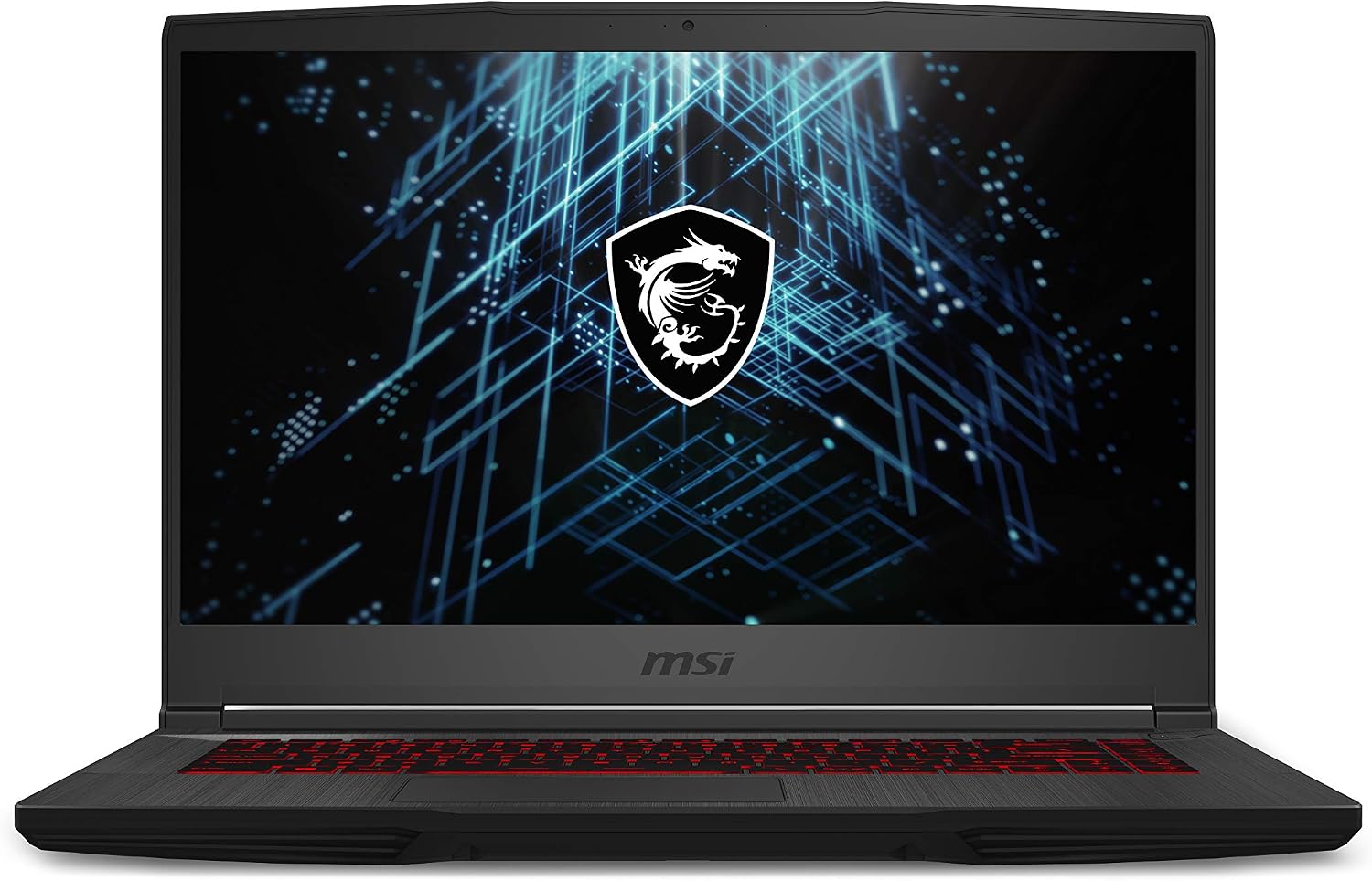 msi GF65 Gaming Laptop: 15.6' 144Hz FHD 1080p, Intel Core i7-10750H 6 Core, NVIDIA GeForce RTX 3060, 16GB, 512GB NVMe SSD, WiFi 6, Red Keyboard, Win 10, Black (10UE-047)