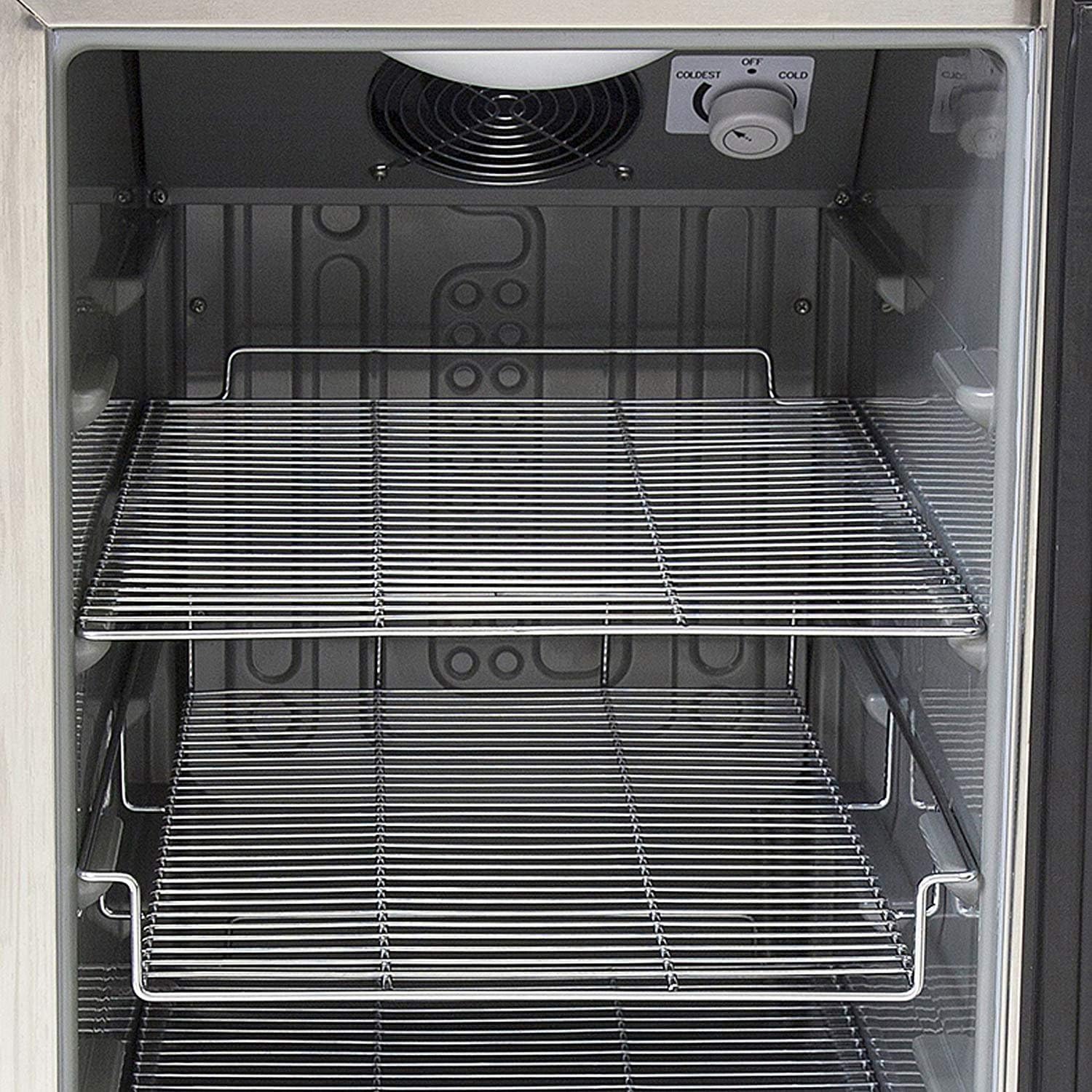 Whynter BOR-327FS 3.2 cu. ft. Indoor/Outdoor Beverage Refrigerator, Stainless-Steel