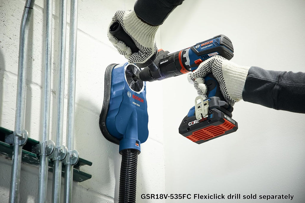 BOSCH GXL18V-270B22 18V Brushless 2 Tool Combo Kit with 5-in-1 Flexiclick Cordless Drill Driver and StarlockPlus Oscillating Multi Tool (Tool Set Includes: CORE18V Battery, Charger & Attachments)