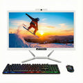 STGSivir All in One Desktop Computer, 22' Display, Intel Quad Core i5 up to 3.6GHz, 16G RAM, 512G SSD, WiFi 5, Bluetooth, RGB Keyboard & Mouse & Mouse Pad, Webcam, Windows 11 Home