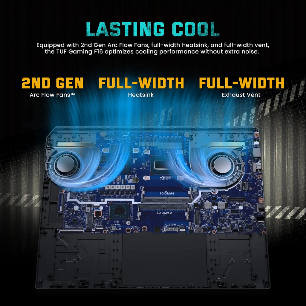 ASUS TUF F16 16' WUXGA 165Hz Gaming Laptop, Intel i7-14650HX, NVIDIA GeForce RTX 5070 8GB, 32GB DDR5, 2TB SSD, RGB Backlit Keyboard, 1080p IR Camera, Wi-Fi 6E, Win 11, Gray, 1TB Docking Station Set