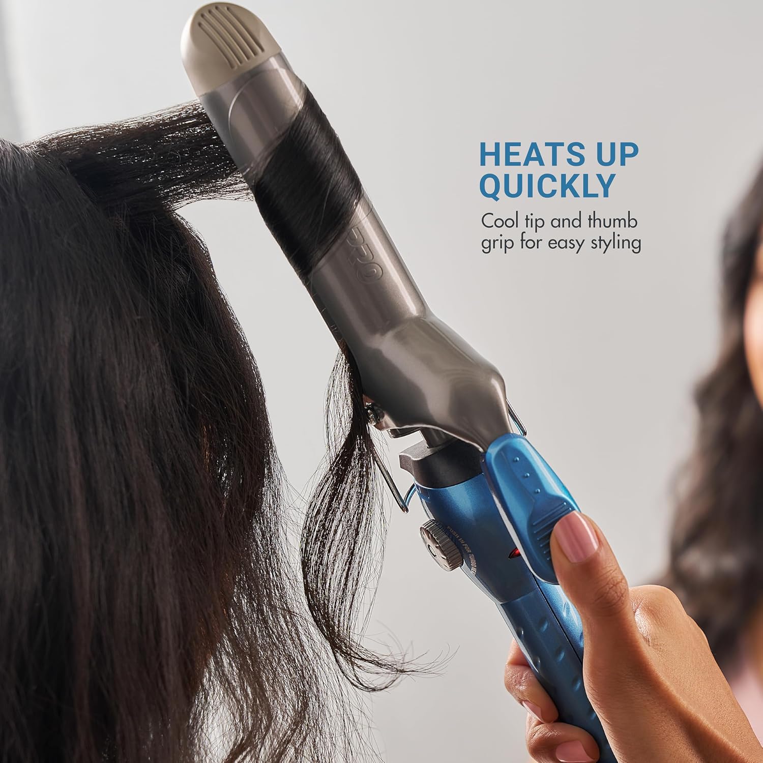 BaBylissPRO 1' Ultra Thin Flat Iron, Hair Straightener, Shorter Plates