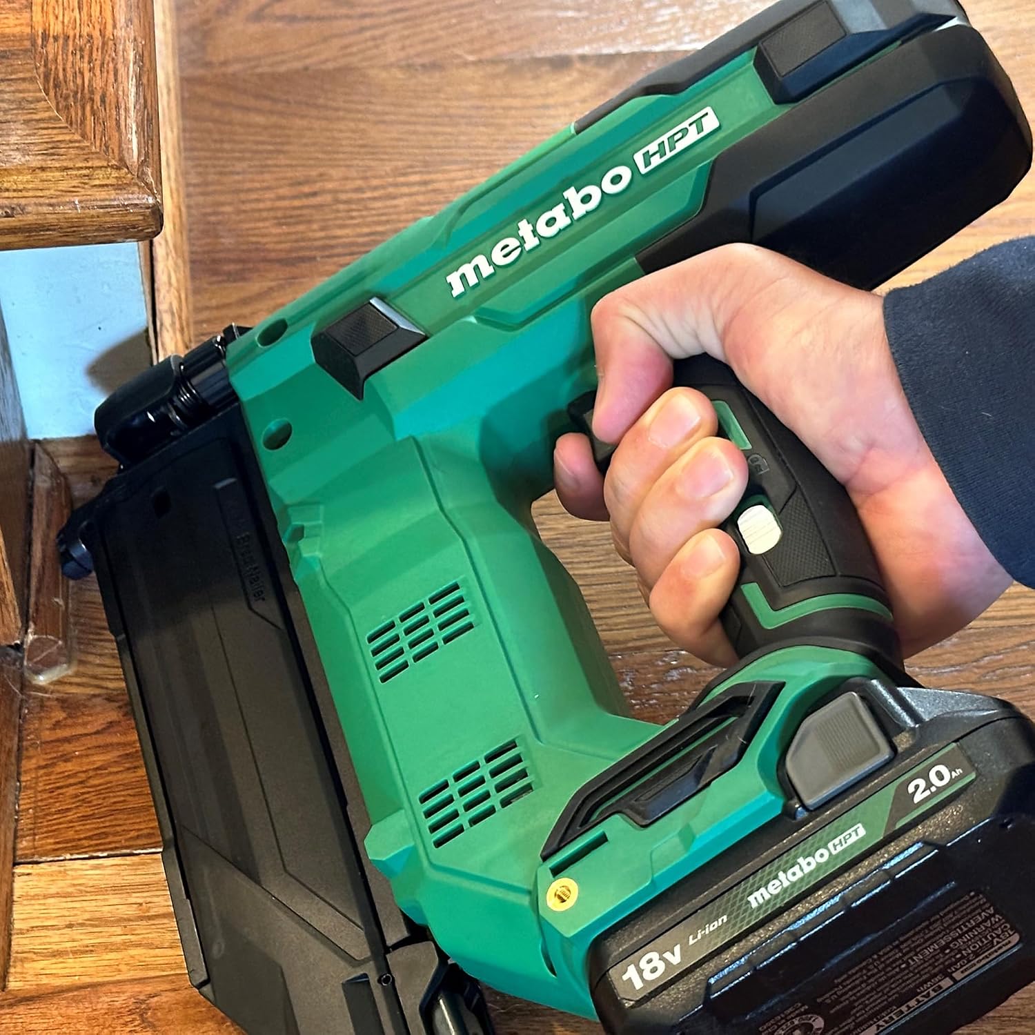 Metabo HPT 18V MultiVolt™ Brad Nailer + Impact Driver Combo Kit, KC18DEXQD