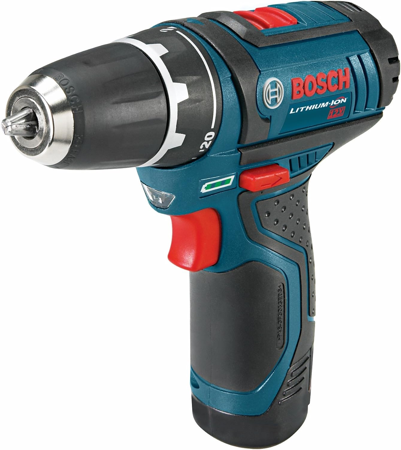 BOSCH GXL12V-310B22 12V Max 3 Tool Power Tool Combo Kit - Compact Cordless Drill Driver, Pocket Reciprocating Saw, and LED Worklight Set (Includes: 2 Batteries, Charger & Bag)
