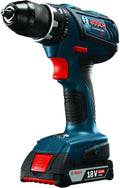 Bosch Power Tools Drill Set - CLPK232A-181 – 18-Volt Cordless Drill Driver/Impact Combo Kit with 2 Batteries, 18V Charger and Soft Carrying Case