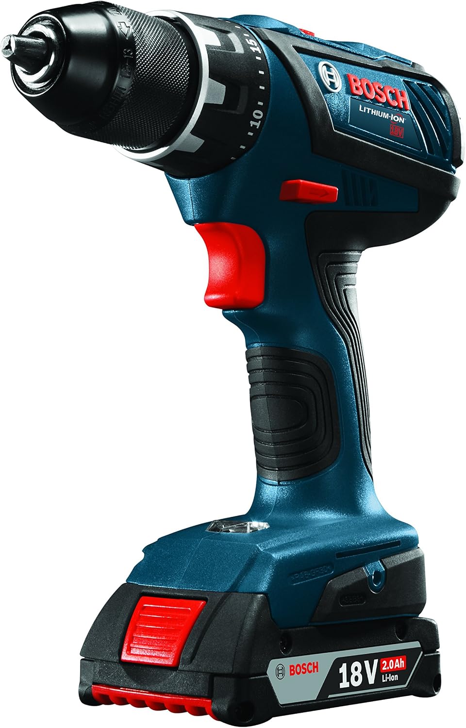 Bosch Power Tools Drill Set - CLPK232A-181 – 18-Volt Cordless Drill Driver/Impact Combo Kit with 2 Batteries, 18V Charger and Soft Carrying Case