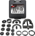 Powerbuilt 22 Pc. Master Hub and Wheel Bearing Removal and Installation Kit Self Centering Design Fits Most Front, Rear and All Wheel Drive Vehicles, Provides Easy Bearing Swaps With No Press Required