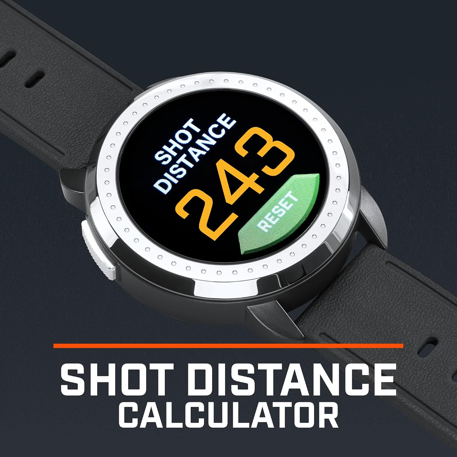 Bushnell Golf iON Elite GPS Watch – Color Touchscreen, Slope‑Adjusted Yardages, 38,000+ Courses, Shot Tracker, USB‑C, Magnetic Charger