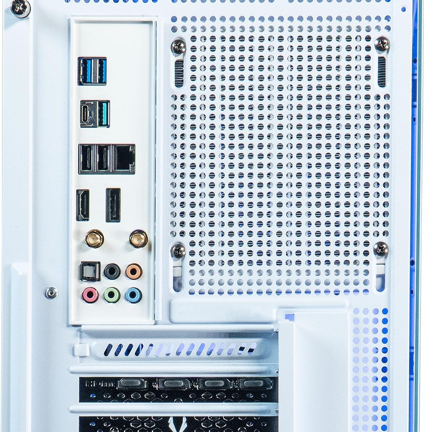 ViprTech Overlord 3.0 Wood Gaming PC - AMD Ryzen 9 7900X (5.6Ghz Liquid Cooled), RTX 5070 Ti 16GB, 32GB DDR5 RAM, 2TB NVMe SSD, 1000W Gold, Keyboard Mouse, VR-Ready, WiFi BT, Computer Desktop, White