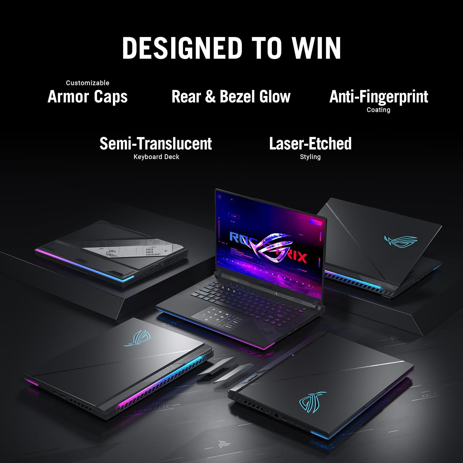 ASUS ROG Strix Scar 16 (2024) Gaming Laptop, 16' Nebula HDR 16:10 QHD 240Hz/3ms, 1100 nits, Mini LED Display, GeForce RTX™ 4090, Intel® Core™ i9-14900HX, 32GB RAM, 2TB SSD, Win 11 Pro, G634JYR-XS97