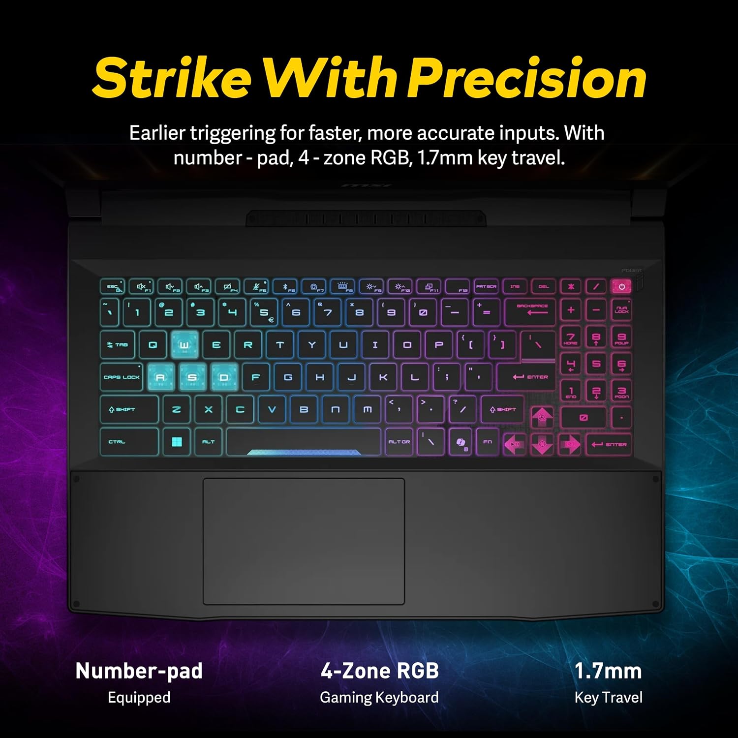 msi Katana 15.6' QHD 165Hz Gaming Laptop, Intel i7-14650HX, ‎NVIDIA GeForce RTX 5070, 64GB DDR5 RAM, 2TB SSD, 4-Zone RGB Backlit Keyboard, Cooler Boost 5, Win 11, Black, 1TB Docking Station Set