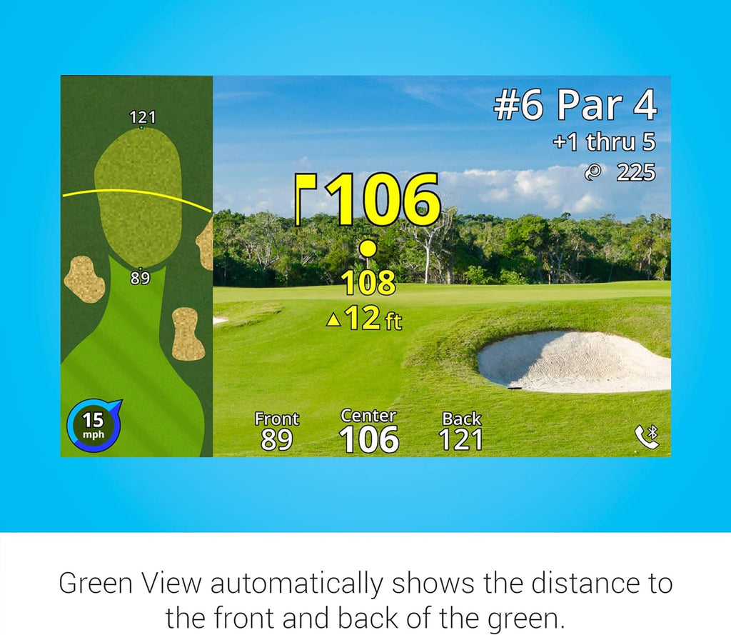 Garmin Approach Z82, Golf GPS Laser Range Finder, Accuracy Within 10' of The Flag, 2-D Course Overlays (Renewed), White