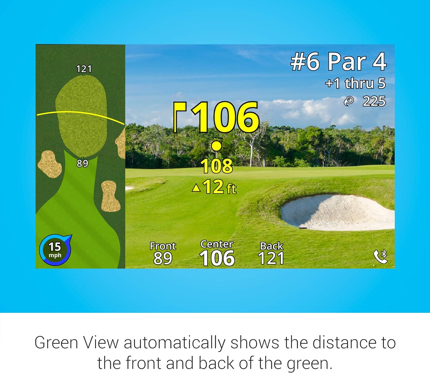 Garmin Approach Z82, Golf GPS Laser Range Finder, Accuracy Within 10' of The Flag, 2-D Course Overlays (Renewed), White