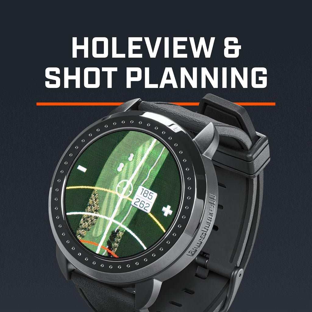 Bushnell Golf iON Elite GPS Watch – Color Touchscreen, Slope‑Adjusted Yardages, 38,000+ Courses, Shot Tracker, USB‑C, Magnetic Charger