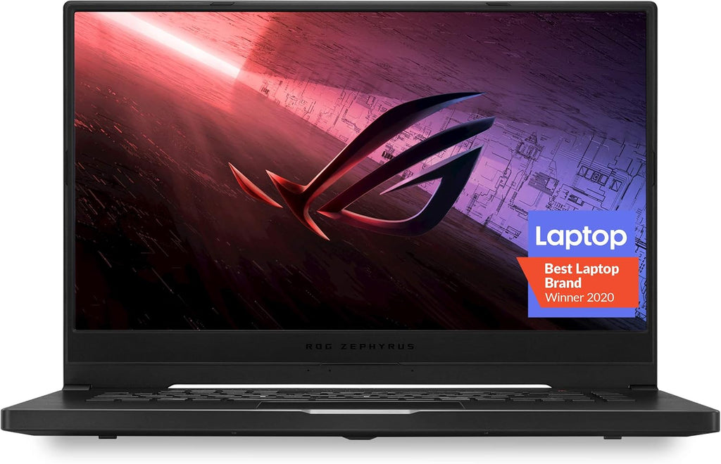 ROG Zephyrus G15 Ultra Slim Gaming Laptop, 15.6' 240Hz PANTONE Validated FHD Display, GeForce RTX 2060 Max-Q, AMD Ryzen 9 4900HS, 16GB DDR4, 1TB PCIe SSD, Gig+ Wi-Fi 6, Windows 10 Home, GA502IV-PH96