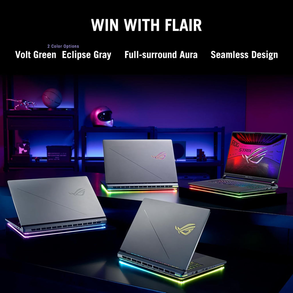 ASUS ROG Strix G16 (2025) Gaming Laptop, 16' ROG Nebula 16:10 2.5K 240Hz/3ms, NVIDIA® GeForce RTX™ 5070Ti, Intel® Core™ U9 HX, 32GB, 1TB, G615LR-DS96-CA