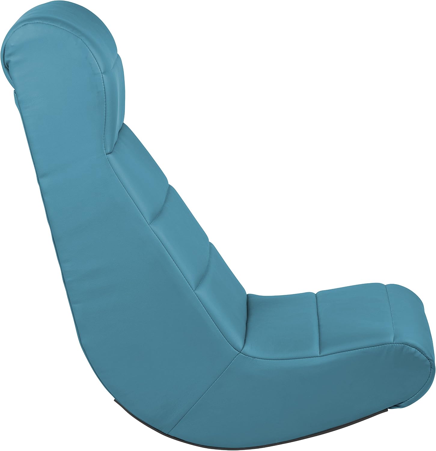 FDP Horizontal Floor Rocker, Lightweight Video Rocker for Kids and Teens, Ergonomic Chair for Reading, Gaming, Watching TV - Teal, 10489-TL
