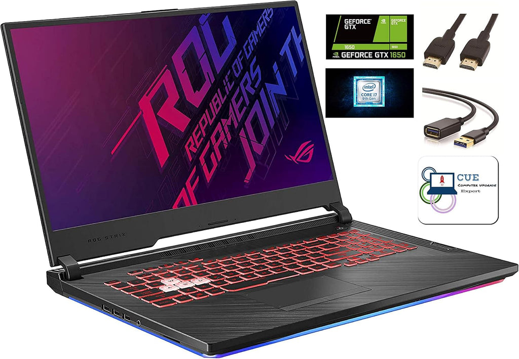ASUS ROG Zephyrus Gaming Laptop 2023, 14' FHD 144Hz Display, AMD Ryzen 7 5800HS, NVIDIA GeForce RTX 3060 Graphics, 16GB RAM, 512GB SSD, Wifi6, Bluetooth, Windows 11 Home, Moonlight White