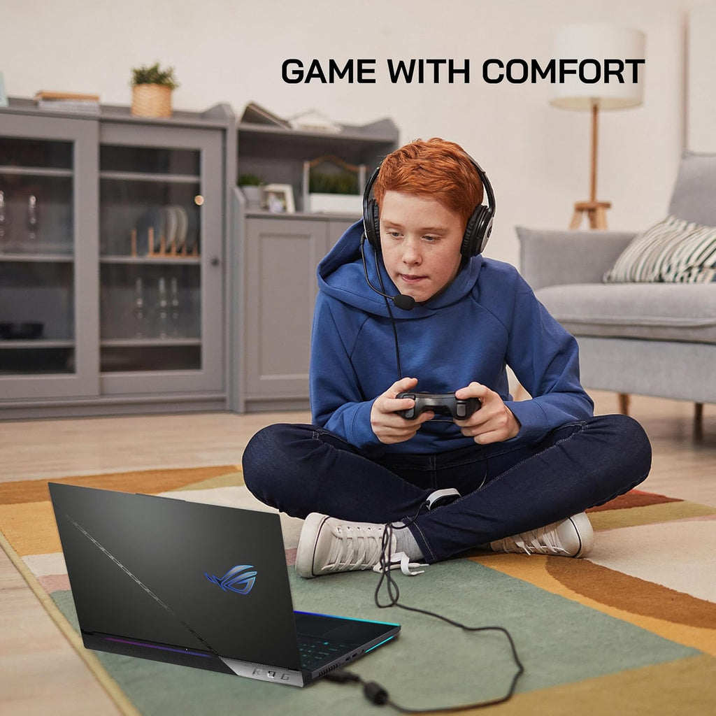 ASUS ROG Strix G17 (2023) Gaming Laptop, 17.3' QHD 240Hz Display, AMD Ryzen 9 7845HX, GeForce RTX 4060, 32GB DDR5 RAM, 1TB PCIe SSD, RGB Backlit Keyboard, Win 11 Pro, Gray, 32GB USB Card (Renewed)