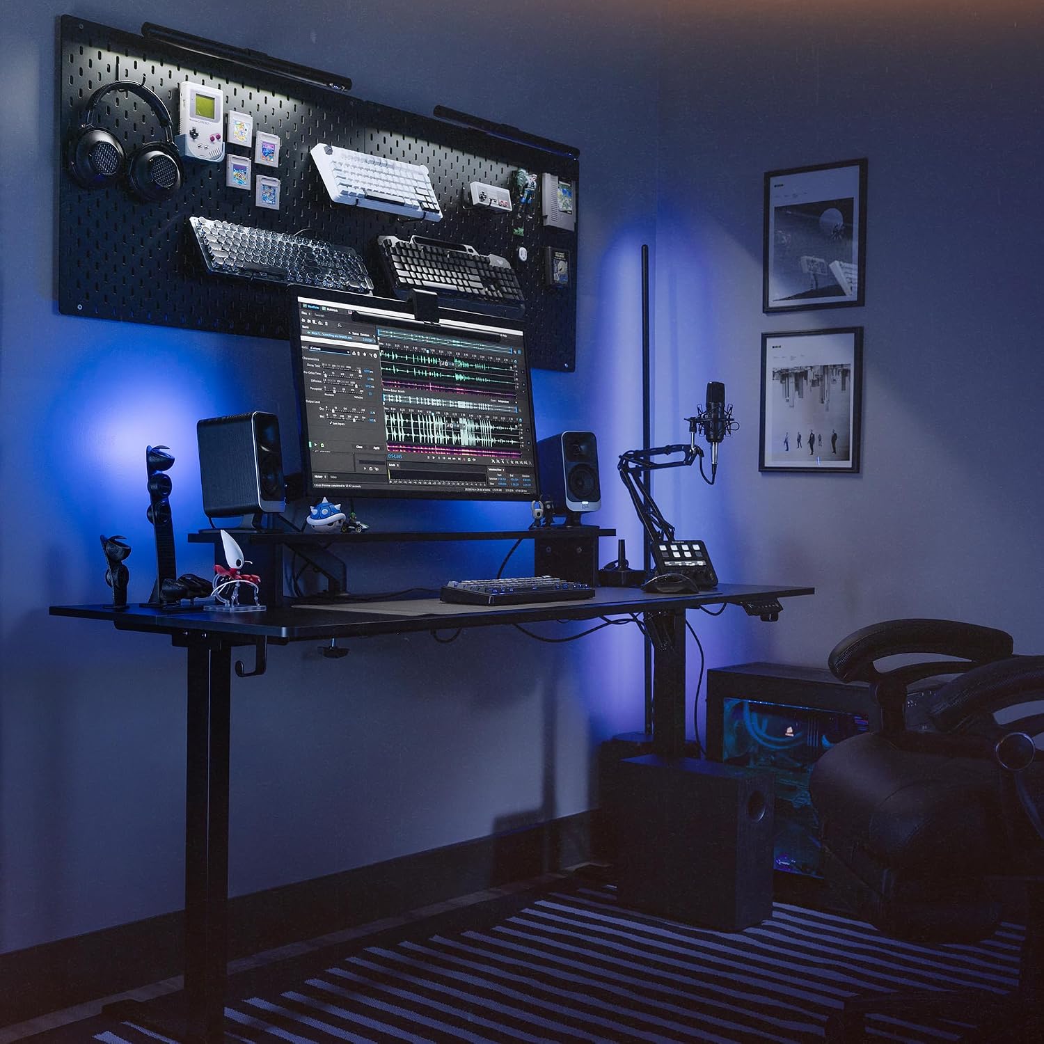 Klipsch ProMedia Lumina 2.1 Computer Gaming System with Subwoofer and RGB Lighting Effects Built-in