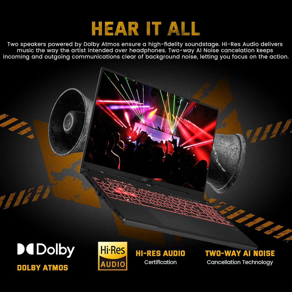 ASUS TUF A16 16' WUXGA 144Hz Gaming Laptop, AMD Ryzen 7 7445HS, NVIDIA GeForce RTX 4050, 64GB DDR5, 5TB Storage (4TB SSD+1TB Docking Station Set), RGB Backlit Keyboard, Wi-Fi 6, Win 11, Gray