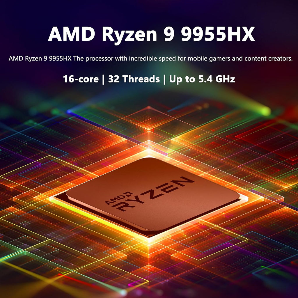 ASUS ROG Strix G18 G814 Gaming Laptop | 18' 2560x1600 240Hz 100% DCI-P3 | AMD 16-core Ryzen 9 9955HX (>i9-14900HX) | 32GB DDR5 1TB SSD | GeForce RTX 5070 | RGB Backlit Wi-Fi6E Win11 w/DLCA Accessory