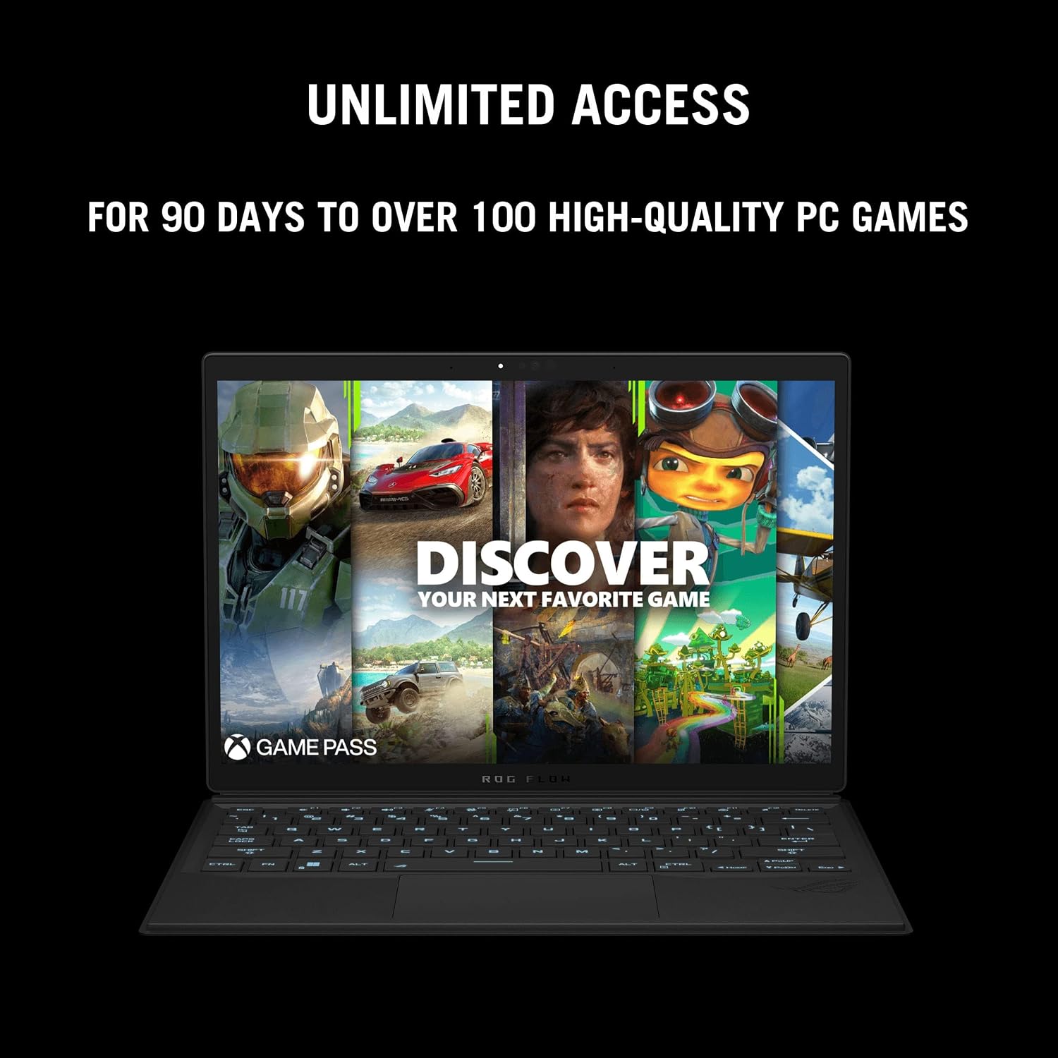 ASUS ROG Flow Z13 (2023) Gaming Laptop Tablet, 13.4' Nebula Display 16:10 QHD 165Hz, GeForce RTX 4050, Intel Core i9-13900H, 16GB LPDDR5, 1TB PCIe SSD, Wi-Fi 6E, Windows 11, GZ301VU-DS94