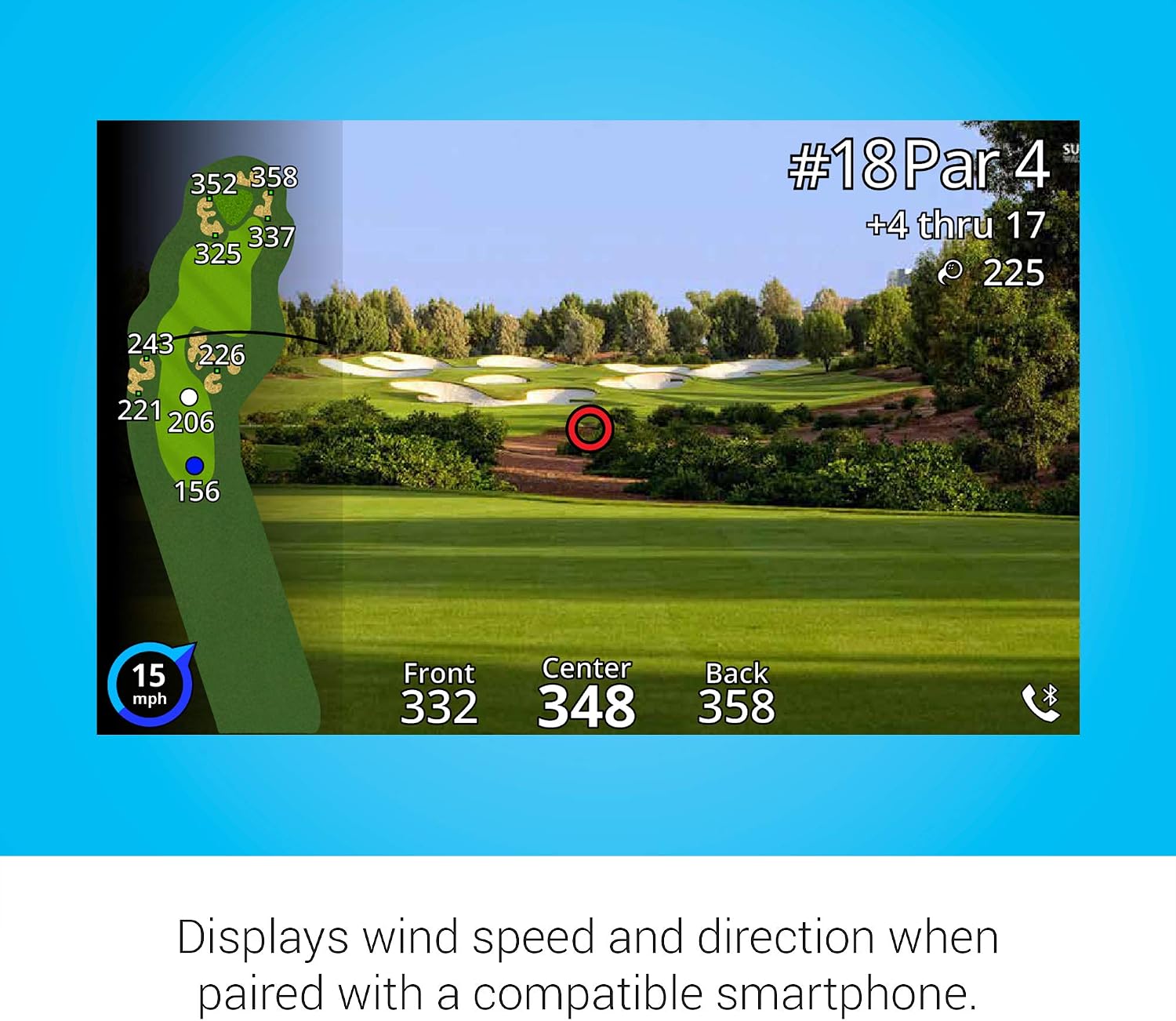 Garmin Approach Z82, Golf GPS Laser Range Finder, Accuracy Within 10' of The Flag, 2-D Course Overlays