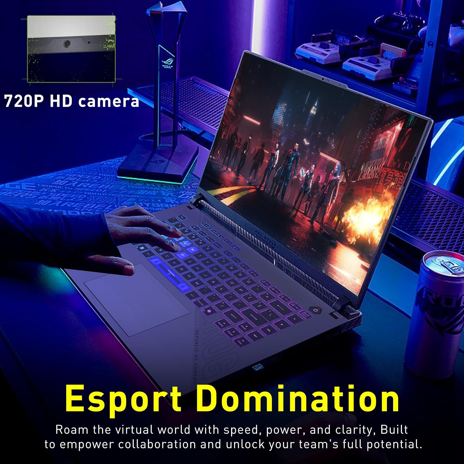 ASUS ROG Strix G16 Gaming Laptop, GeForce RTX 5070 Ti 12GB GDDR7, AMD Ryzen 9 8940HX, 32GB DDR5, 2TB PCIe SSD, Backlit Keyboard, 16' WUXGA 165Hz Display, Windows 11 Pro, Gray (Renewed)
