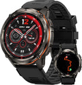 KOSPET Tank T3 Ultra 2 Smart Watch for Men GPS, Extra-Long Battery, Full Stainless Steel Body Rugged Smartwatch with Bluetooth Calling, 1.43' AMOLED Display, Pressure&Altitude&Compass