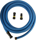 Cen-Tec Systems 94522 30 Ft. Antistatic Wet/Dry Vacuum Hose for Shop Vacs with Universal Power Tool Adapter Set, Blue