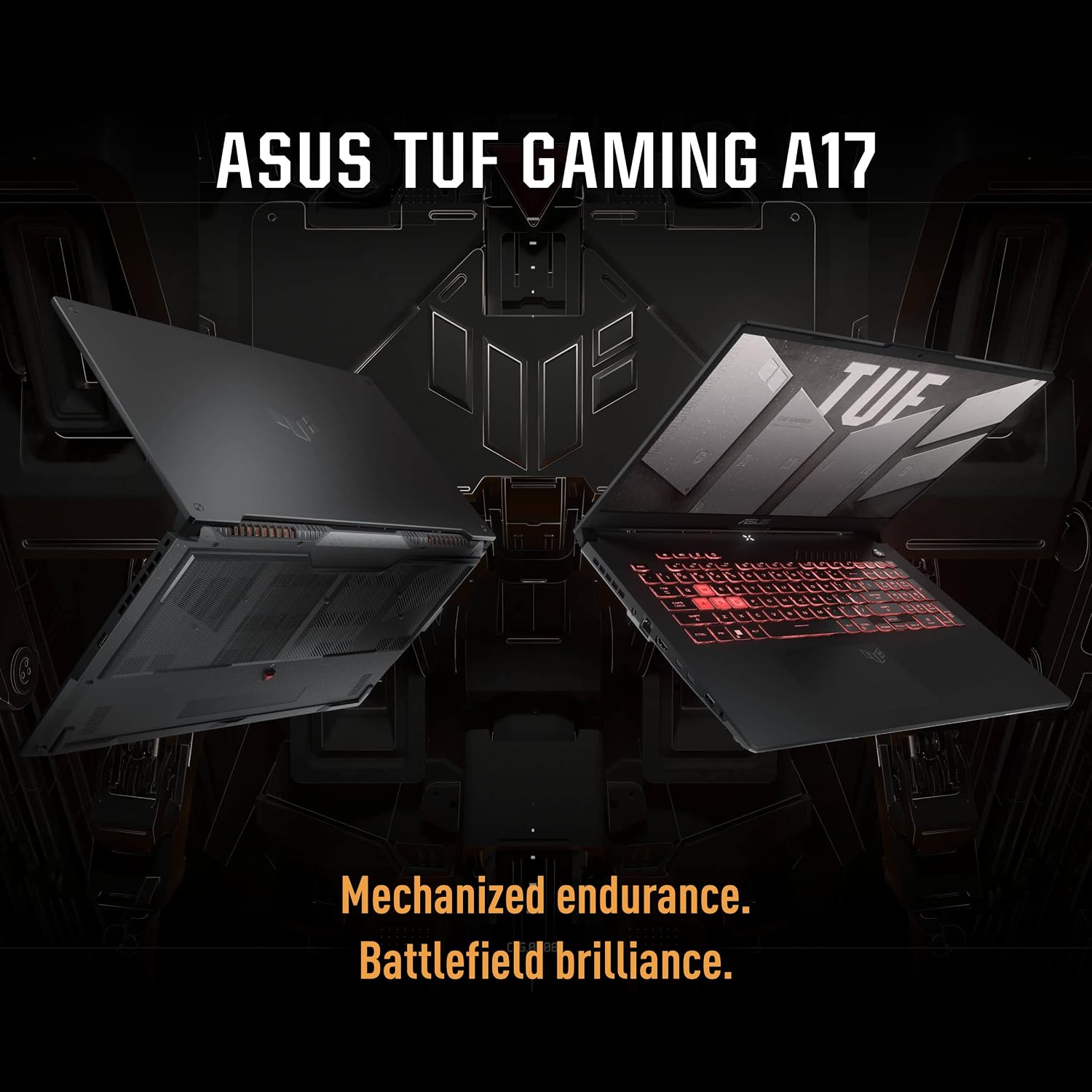 ASUS TUF Gaming A17 (2022) Gaming Laptop, 17.3' 144Hz FHD IPS-Type Display, AMD Ryzen 7 6800H CPU, GeForce RTX 3060 GPU, 16GB DDR5, 512GB PCIe SSD, Wi-Fi 6, Windows 11 Home, Mecha Gray, FA707RM-ES73