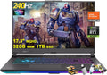 ASUS ROG Strix G17 G713 Gaming Laptop 17.3' WQHD IPS 240Hz AMD 12-Core Ryzen 9 7845HX (>i9-12900H) 32GB DDR5 1TB SSD GeForce RTX 4060 8GB Type-C RGB Backlit Fast Charging Win11 ICP Hub