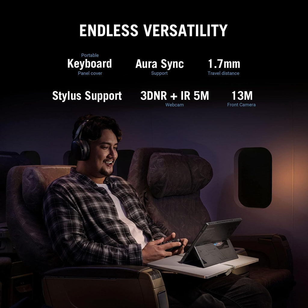 ASUS ROG Flow Z13 (2023) Gaming Laptop Tablet, 13.4' Nebula Display 16:10 QHD 165Hz, GeForce RTX 4050, Intel Core i9-13900H, 16GB LPDDR5, 1TB PCIe SSD, Wi-Fi 6E, Windows 11, GZ301VU-DS94