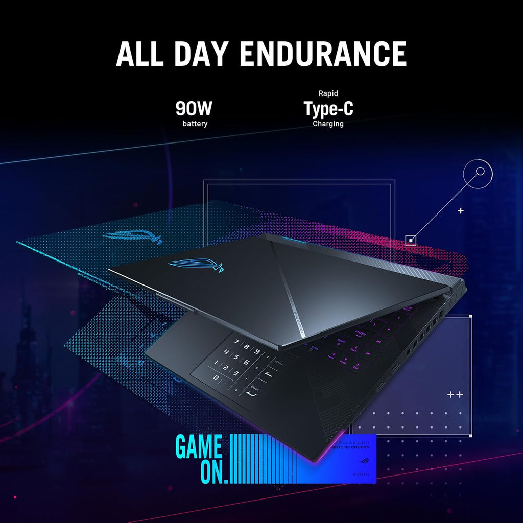 ASUS ROG Strix Scar 16 (2024) Gaming Laptop, 16' Nebula HDR 16:10 QHD 240Hz/3ms, 1100 nits, Mini LED Display, GeForce RTX™ 4090, Intel® Core™ i9-14900HX, 32GB RAM, 2TB SSD, Win 11 Pro, G634JYR-XS97