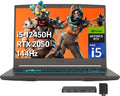 msi Thin 15 15.6' FHD IPS 144Hz Gaming Laptop, Intel i5-12450H, 16GB RAM, 1TB PCIe SSD, NVIDIA GeForce RTX 2050, Backlit Keyboard, WiFi 6, Black, Win 11 Home, 256GB Docking Station Set