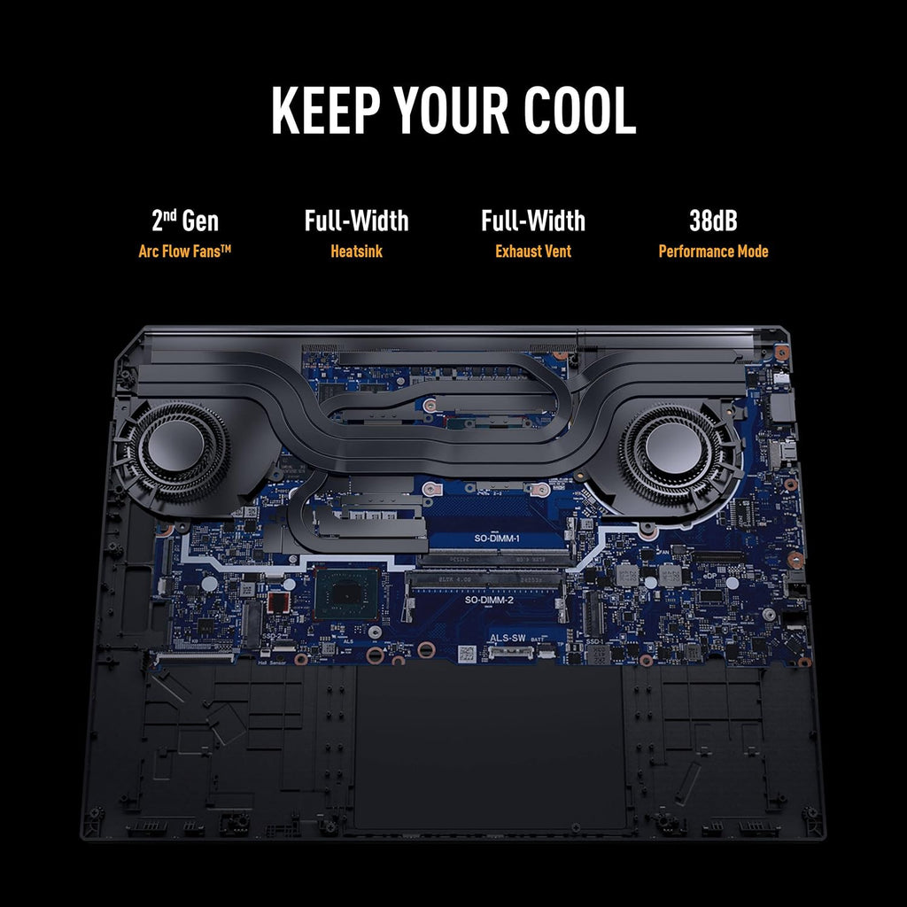 ASUS TUF Gaming F16 Laptop, NVIDIA RTX 5060 (Beat RTX 4070), Intel 14th Core i7-14650HX, 16' FHD+ 165Hz Anti-Glare LCD, WiFi 6E, RGB Backlit Keyboard, 32 GB DDR5, 2 TB SSD, Windows 11 Pro, Accessories