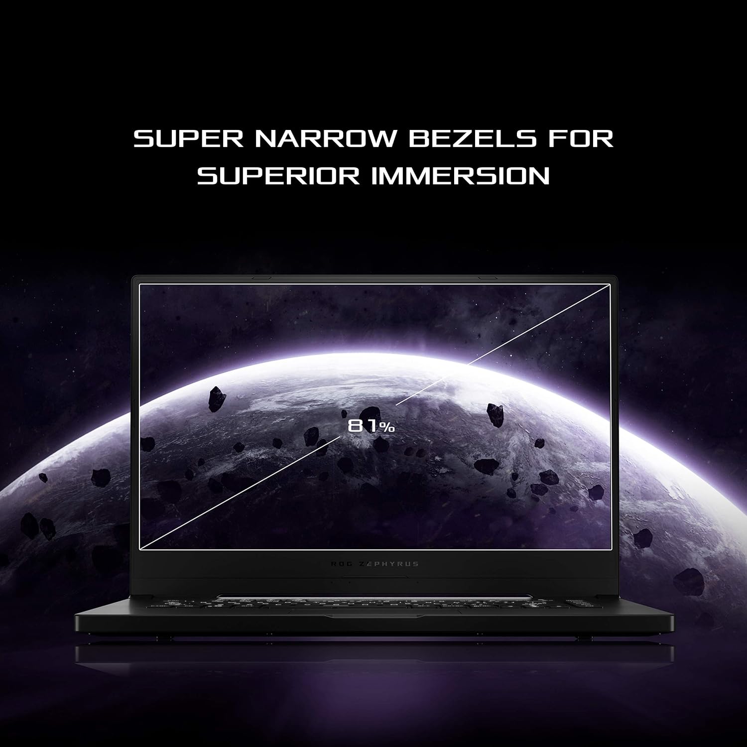 ROG Zephyrus G15 Ultra Slim Gaming Laptop, 15.6' 240Hz PANTONE Validated FHD Display, GeForce RTX 2060 Max-Q, AMD Ryzen 9 4900HS, 16GB DDR4, 1TB PCIe SSD, Gig+ Wi-Fi 6, Windows 10 Home, GA502IV-PH96