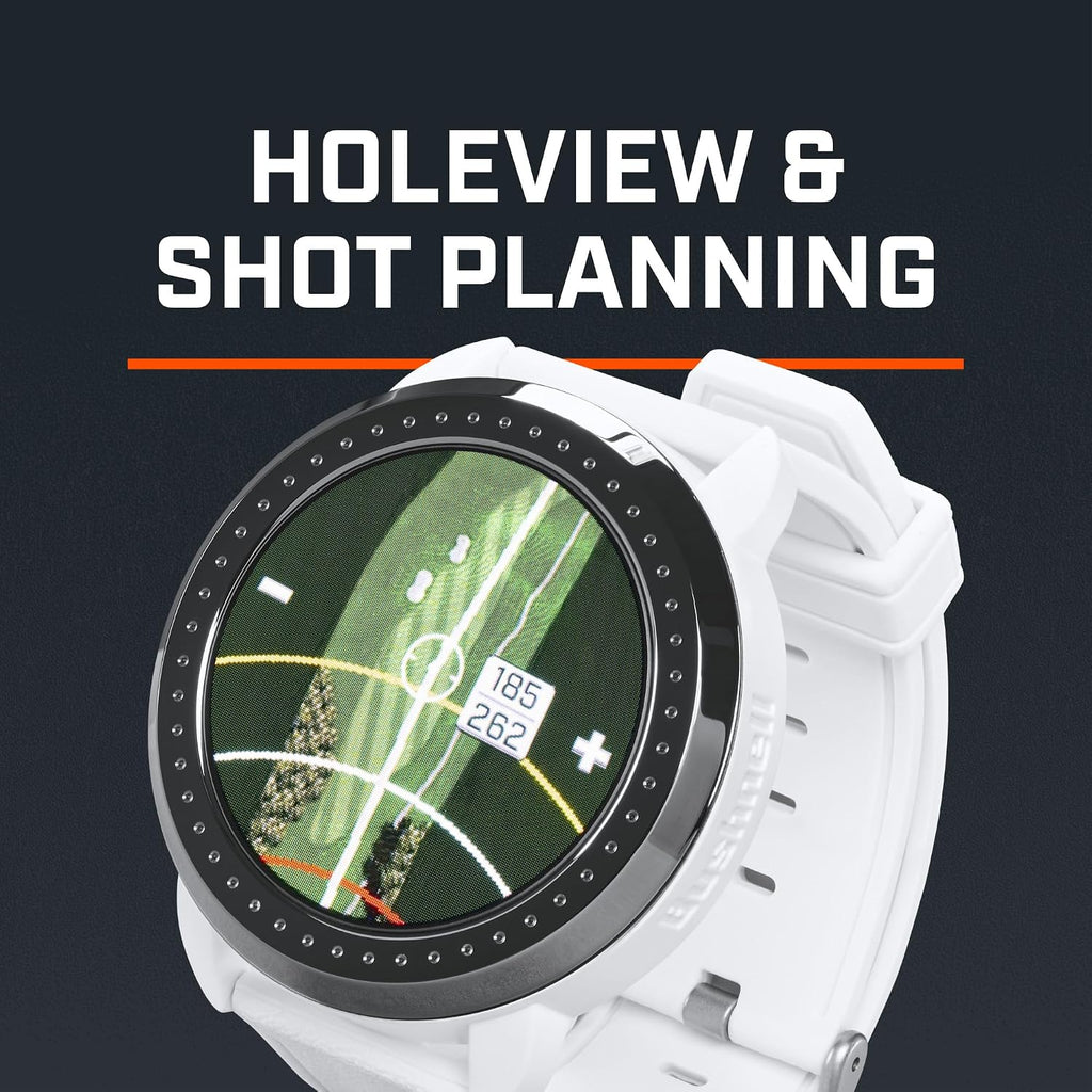 Bushnell Golf iON Elite GPS Watch – Color Touchscreen, Slope‑Adjusted Yardages, 38,000+ Courses, Shot Tracker, USB‑C, Magnetic Charger