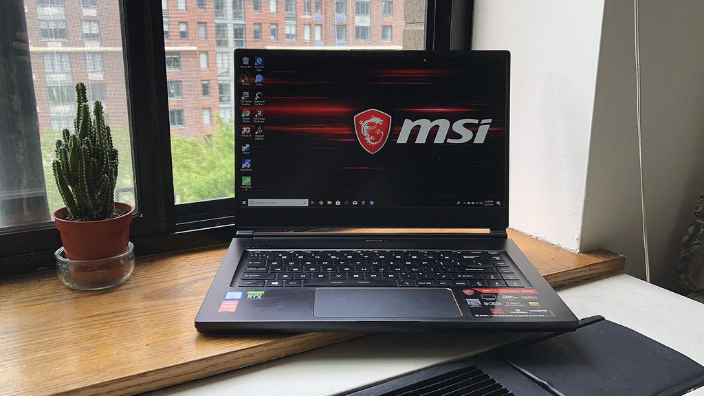 msi GF63 Thin 9SC-066 15.6' Gaming Laptop, Thin Bezel, Intel Core i7-9750H, NVIDIA GeForce GTX1650, 16GB, 512GB NVMe SSD