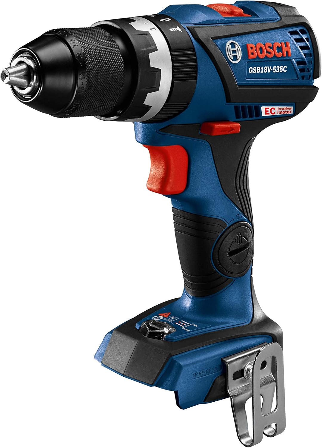 BOSCH GXL18V-251B25 18V 2-Tool Combo Kit with 1/4 In. and 1/2 In. Two-In-One Impact Driver, Compact Tough 1/2 In. Hammer Drill/Driver and (2) CORE18V 4.0 Ah Batteries