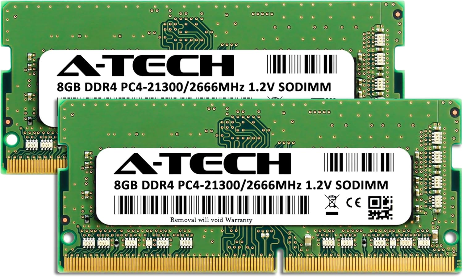 A-Tech 16GB Kit (2x8GB) RAM for MSI GF63 Thin Laptop | DDR4 2666MHz PC4-21300 SODIMM 1.2V 260-Pin Non-ECC SO-DIMM Memory Upgrade